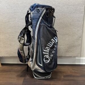 Callaway Cart Golf 8 Way Divider Black/Grey Stand Bag